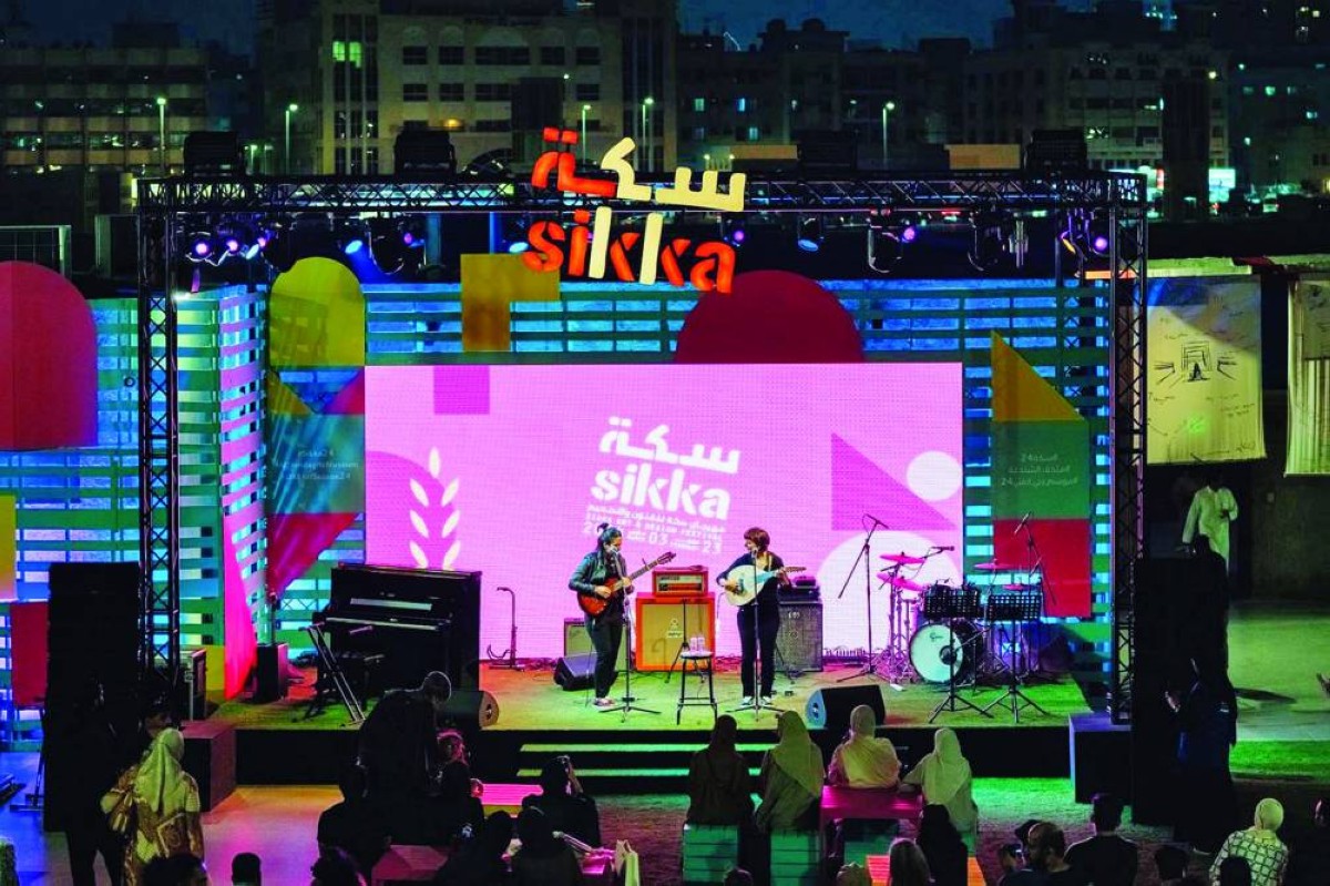 مهرجان سكة للفنون والتصميم يجمع الفنانين من مختلف أنحاء العالم في حي الشندغة التاريخي 
