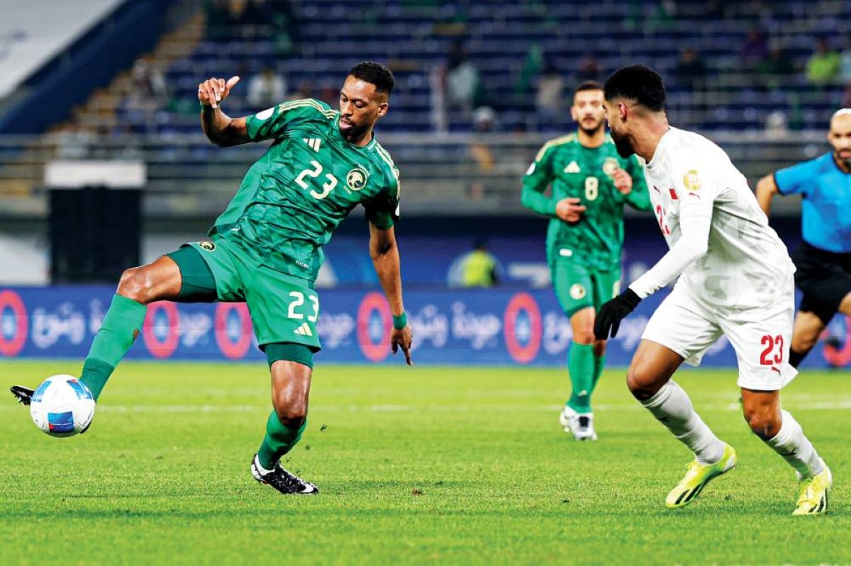 المنتخب البحريني تفوق على نظيره السعودي