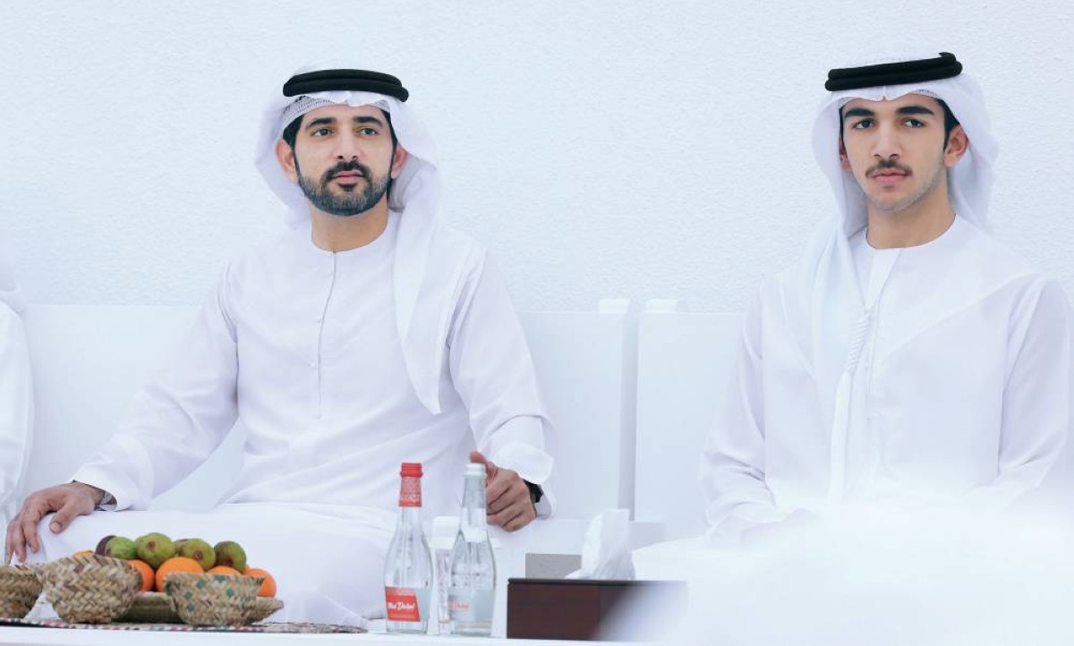 حمدان بن محمد ومحمد بن راشد بن محمد