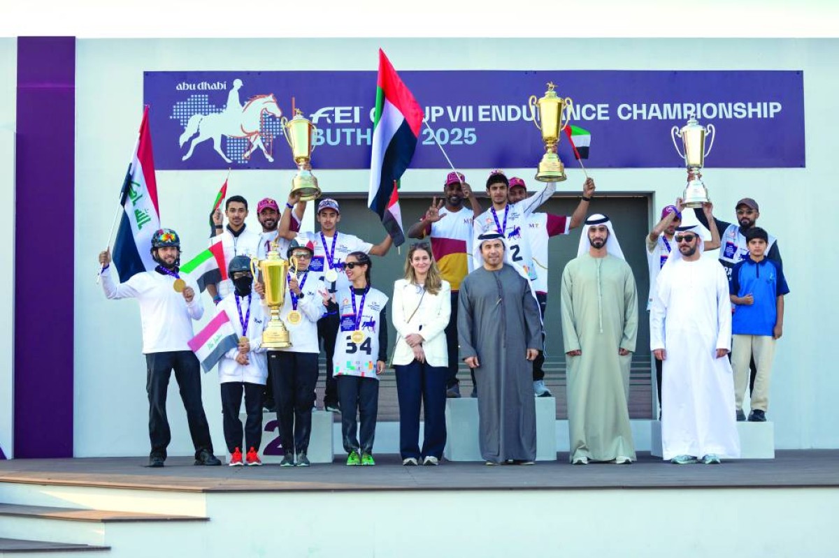 سيطرة إماراتية على سباق المجموعة الإقليمية السابعة للقدرة