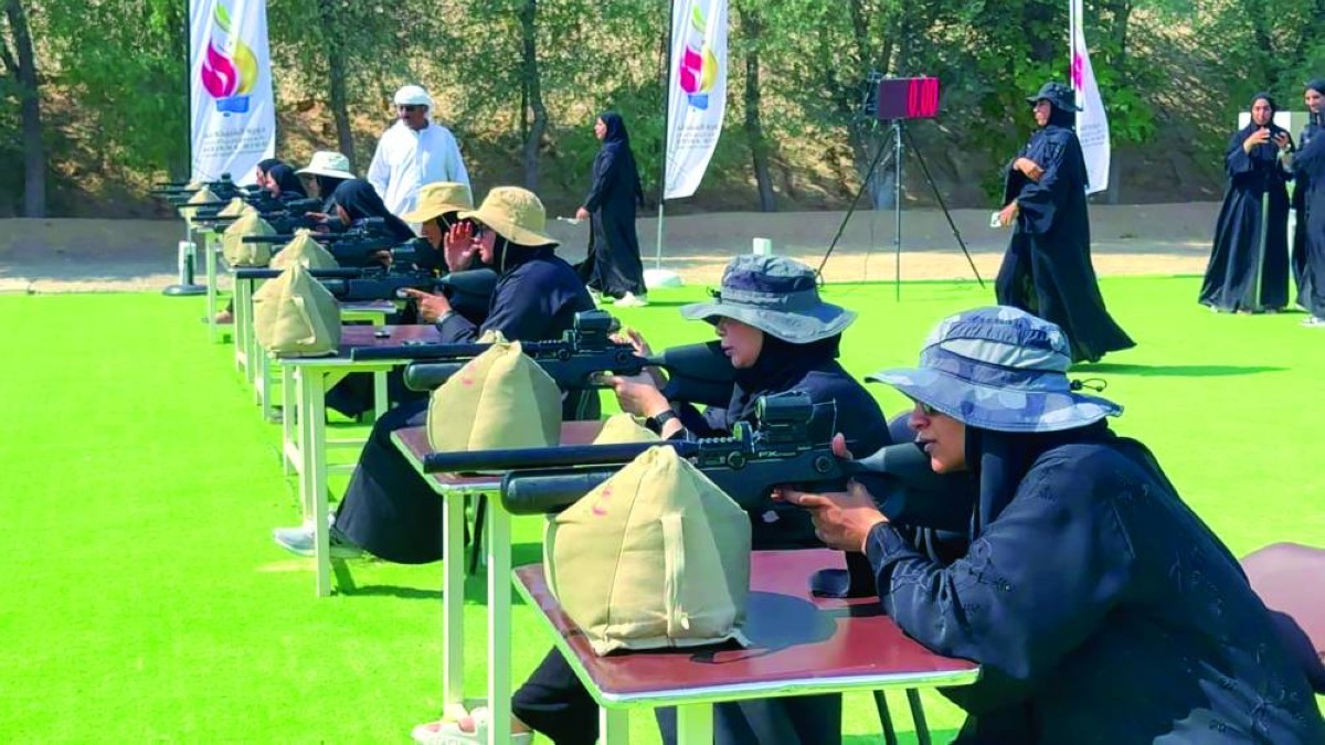من منافسات بطولة الرماية في النسخة الأخيرة 