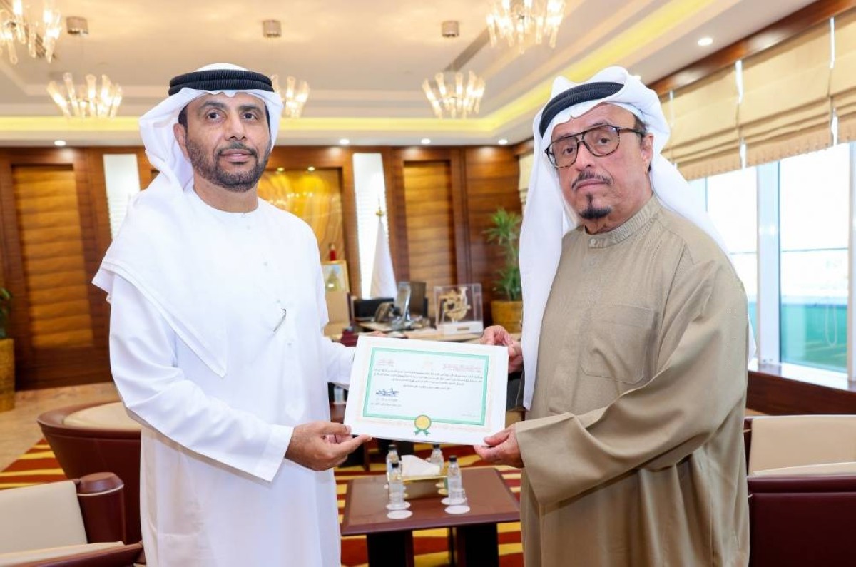 ضاحي خلفان خلال تكريم محمد المر