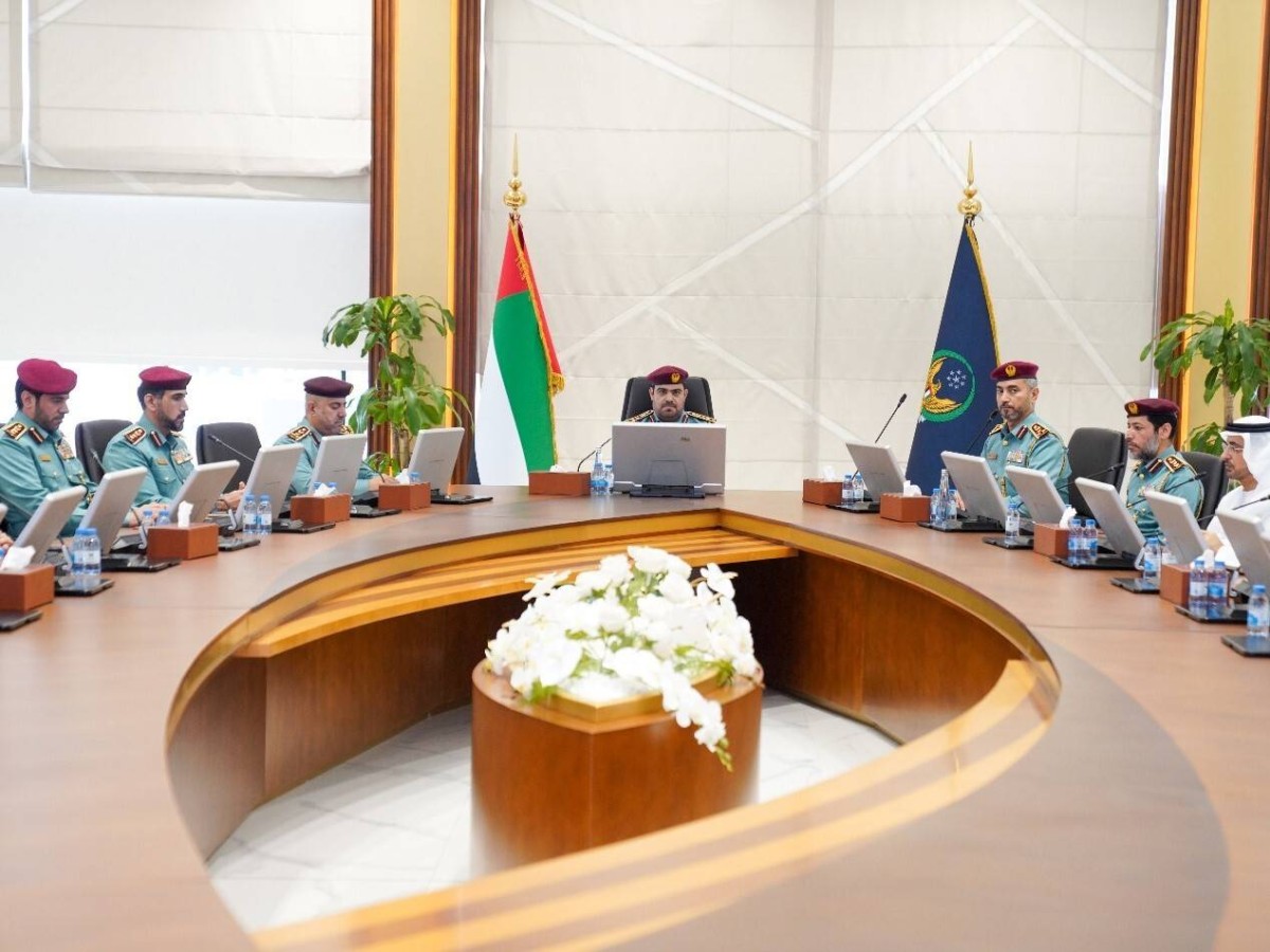 خالد النعيمي مترئساً الاجتماع