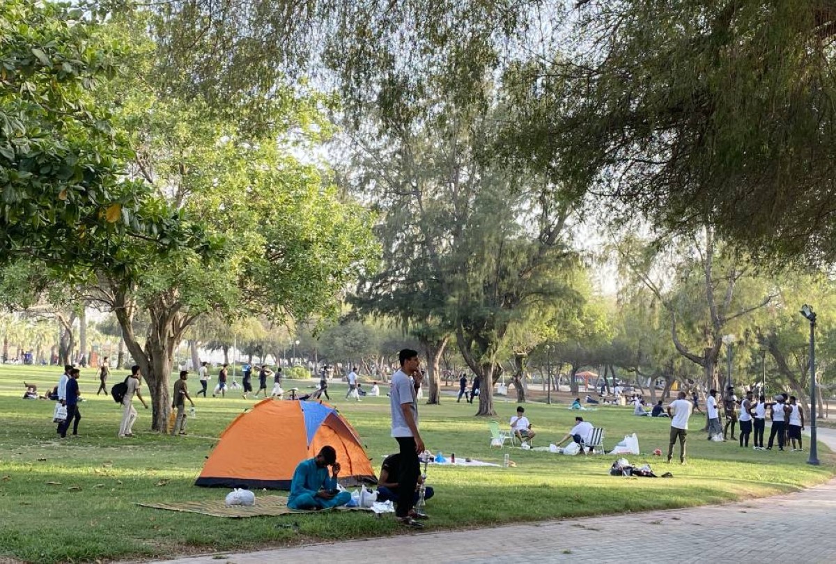 حدائق دبي تعزز جودة الحياة ورفاهية الزوار