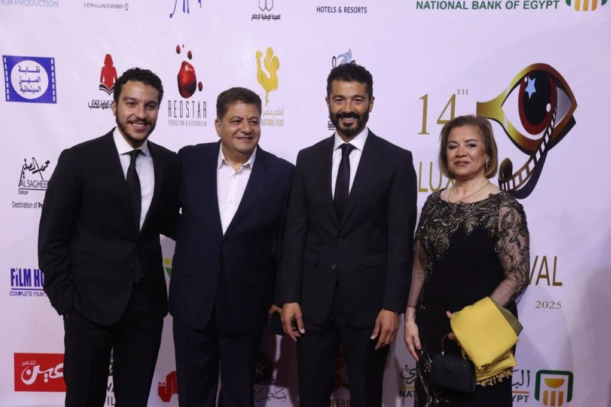 خالد النبوي على منصة التكريم