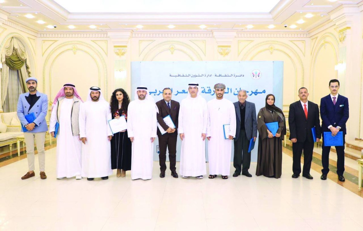 عبد الله العويس ومحمد القصير ومحمد البريكي والمشاركون