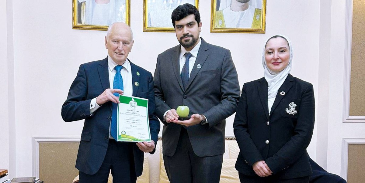 خلال تكريم شرطة دبي بالجائزة