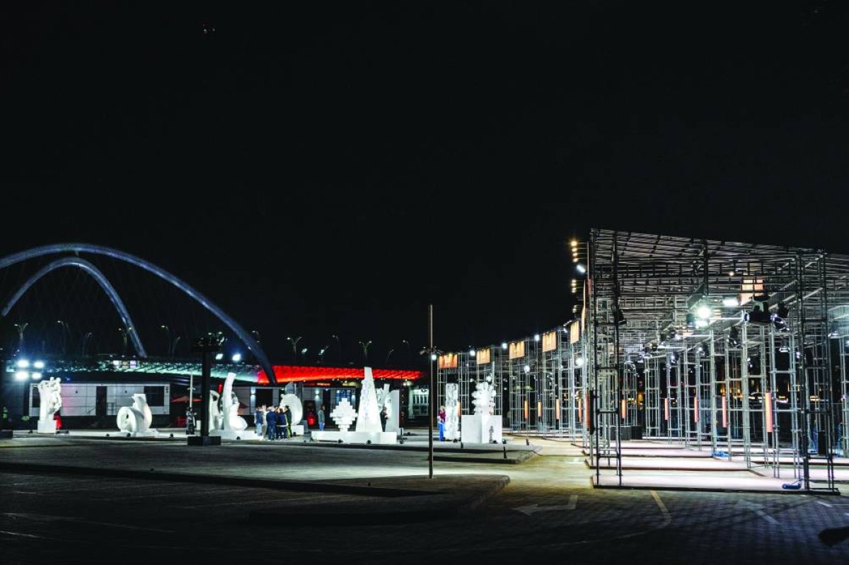  منحوتات فريدة قدمها نخبة من المبدعين في «ملتقى دبي للنحت 2024»  