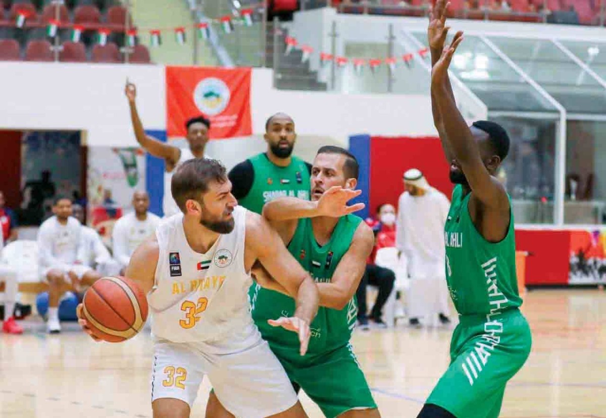 جانب من مباراة شباب الأهلي والبطائح