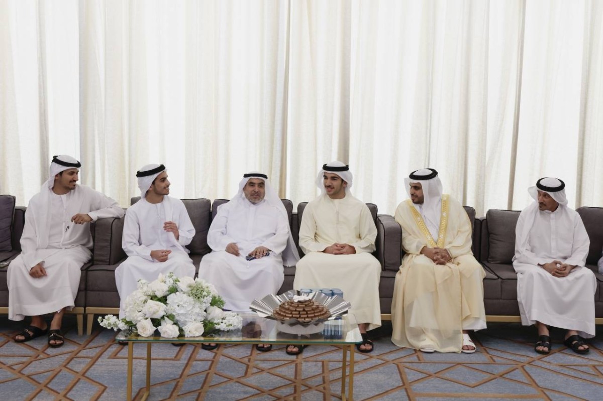محمد بن راشد بن محمد خلال الحفل