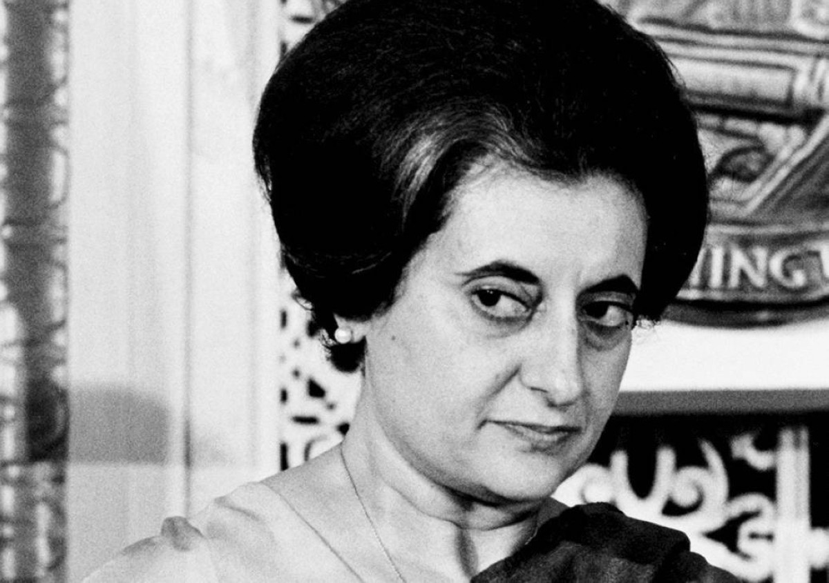 1966 -  أنديرا غاندي تتولى رئاسة الوزراء في الهند