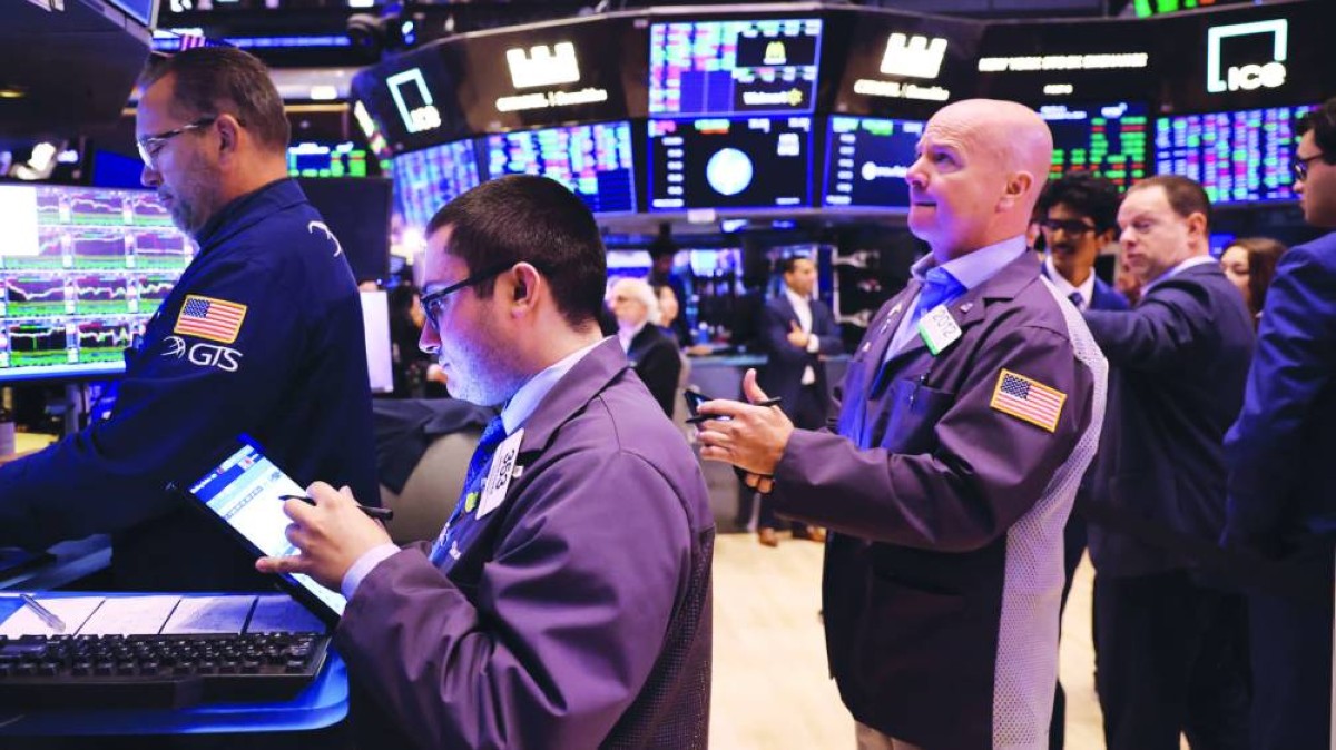 متداولون في بورصة نيويورك