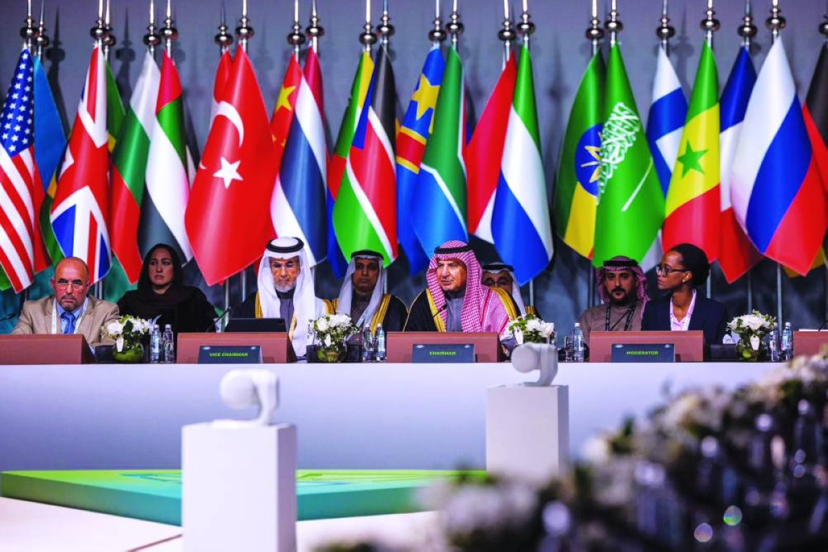 خلال اجتماعات الرياض
