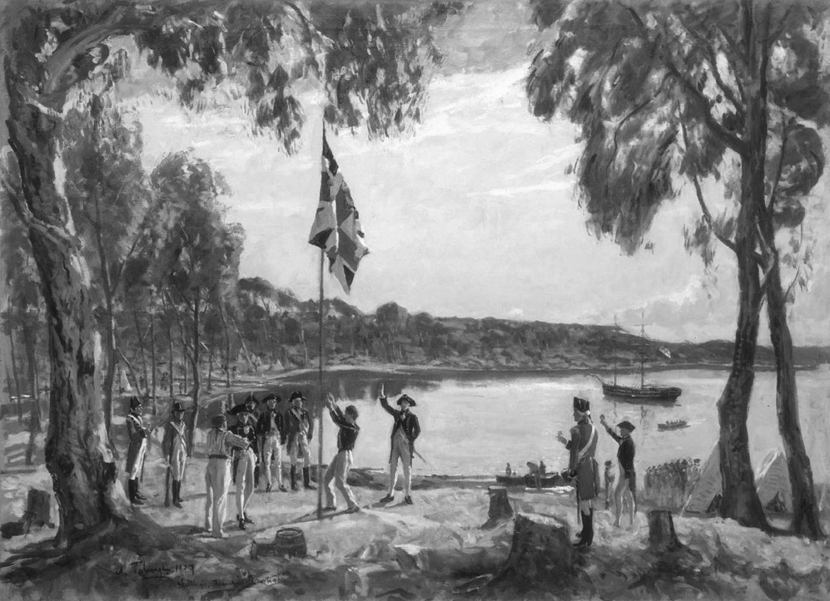 1788 -  أسطول بريطاني بقيادة آرثر فيليب أبحر لتأسيس مدينة سيدني، أول مستوطنة أوروبية بأستراليا.