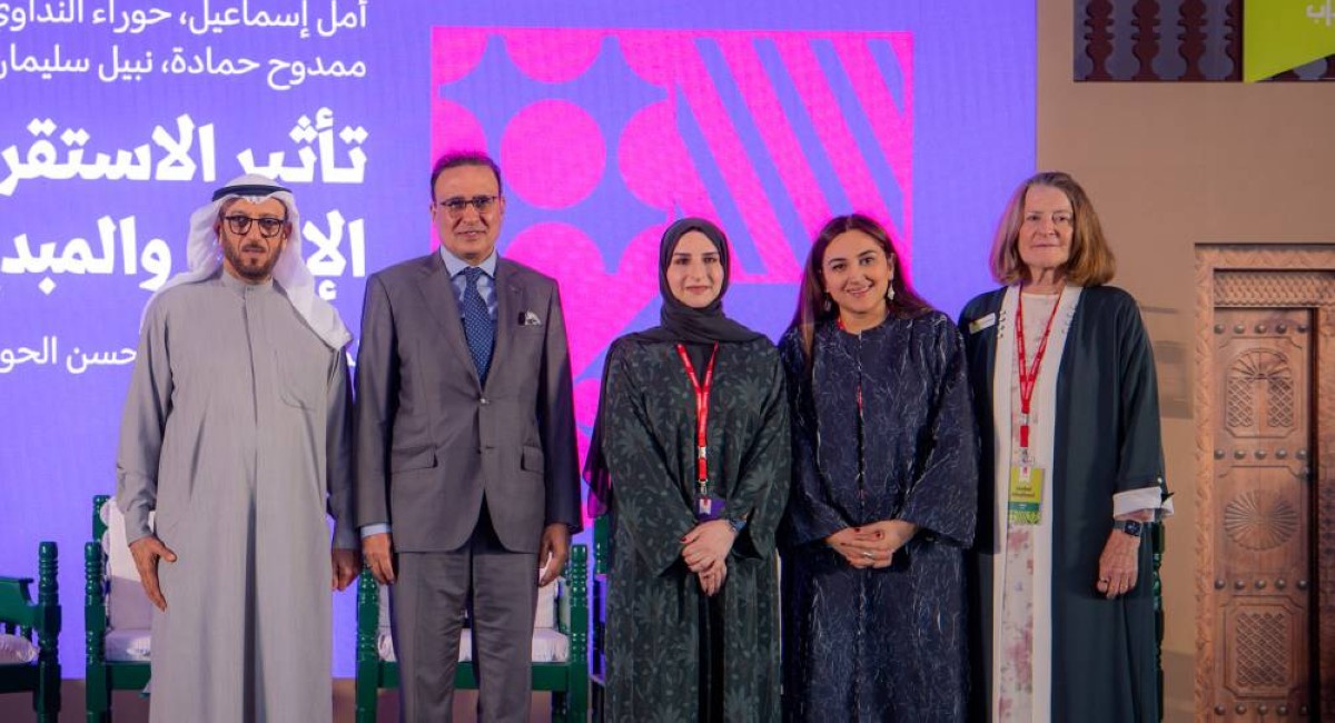 محمد المري وهالة بدري وأحلام بلوكي وإيزابيل أبو الهول وعبد الإله بن عرفة | تصوير: يماني العفاري