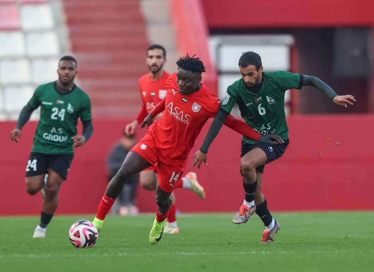 الفجيرة يحسم لقب شتاء دوري الهواة بعد فوزه على مجد بهدف