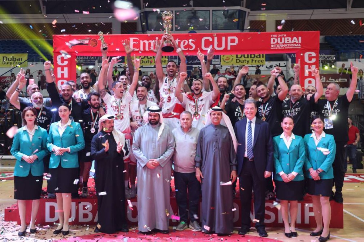 لقب تاريخي لبيروت اللبناني في "دولية دبي للسلة"
