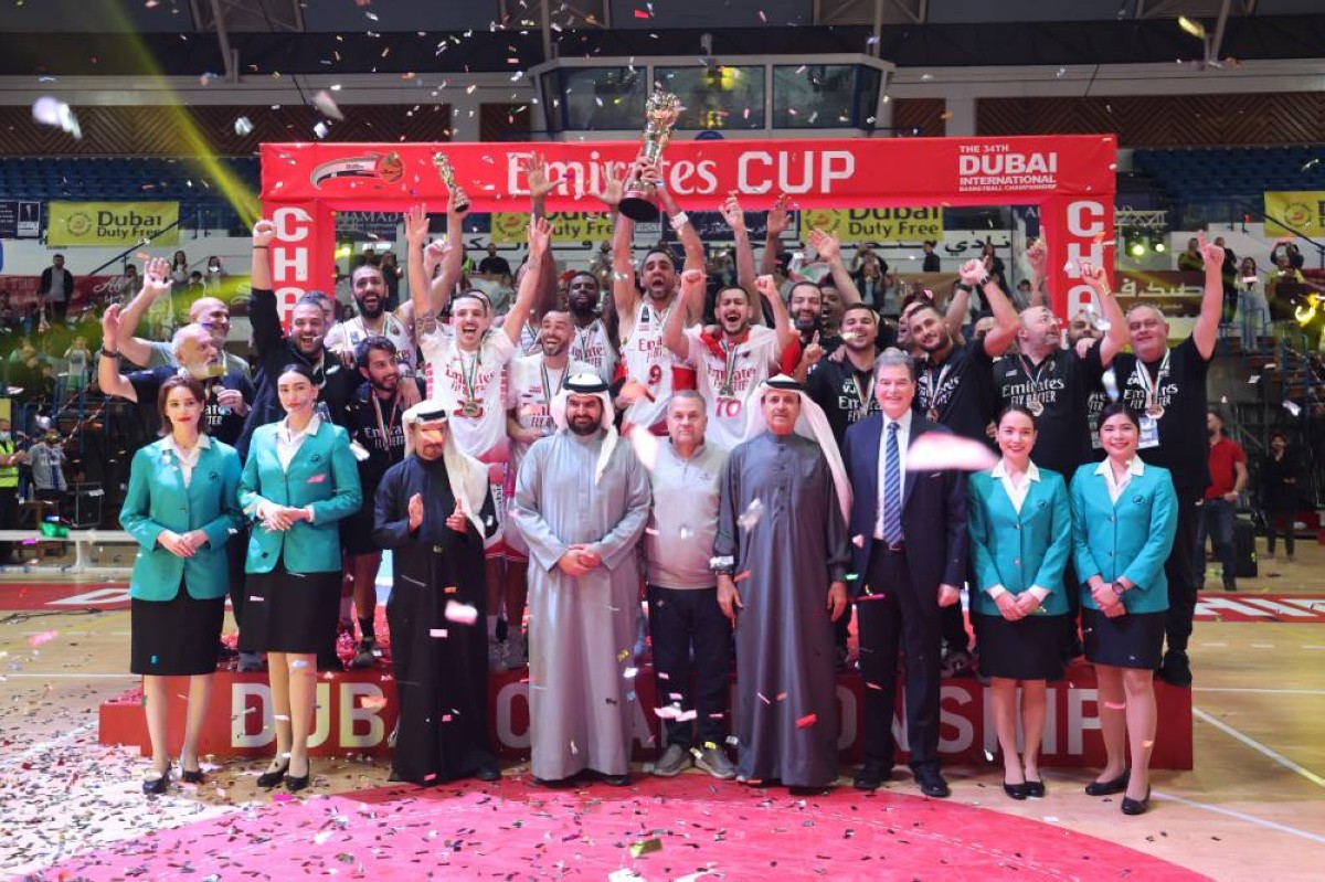 لقب تاريخي لبيروت اللبناني في "دولية دبي للسلة"