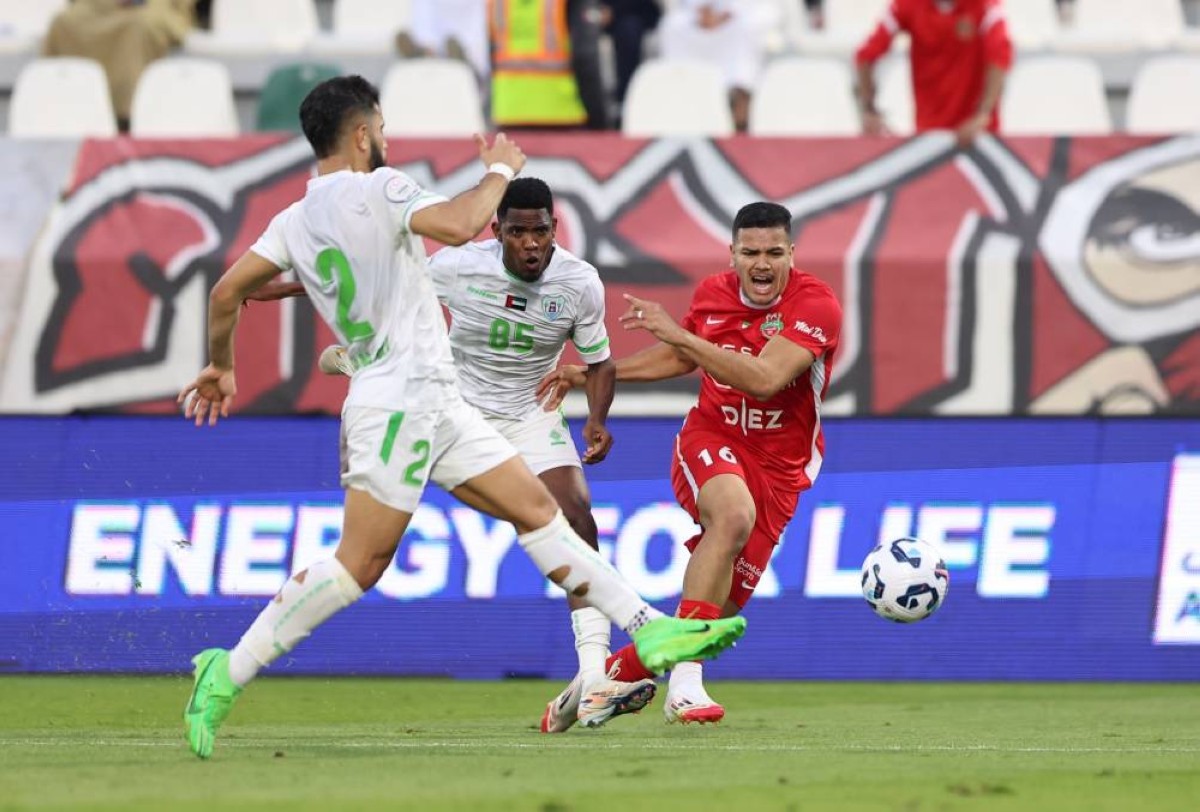 دبا الحصن وشباب الأهلي