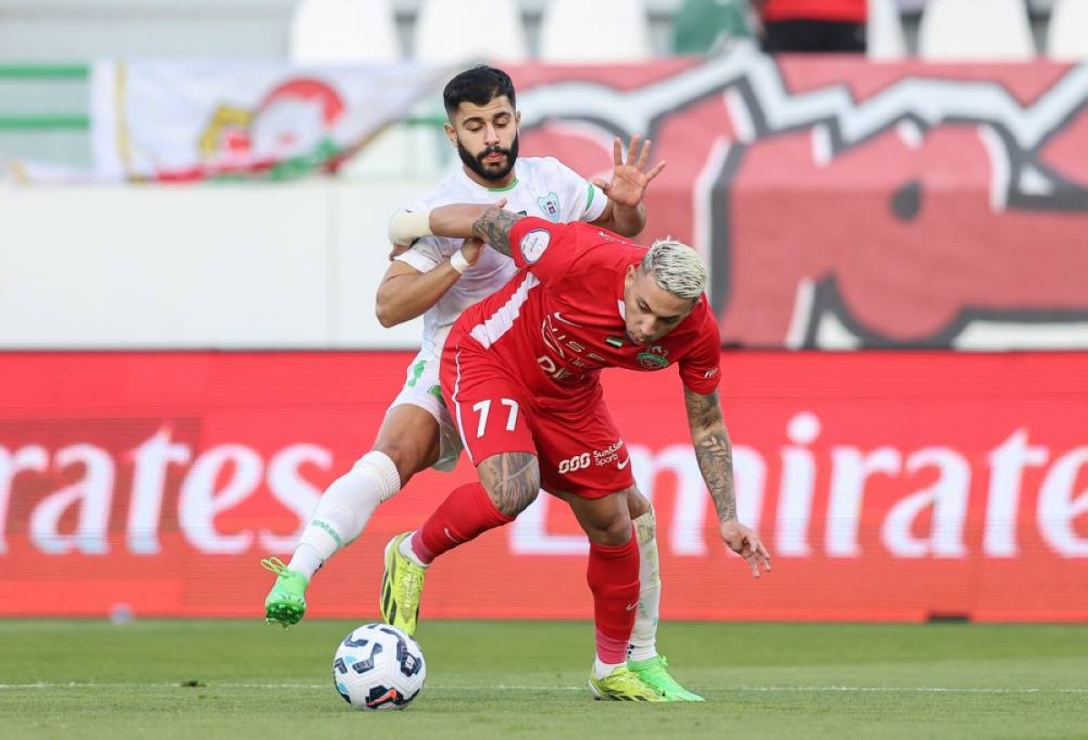 دبا الحصن وشباب الأهلي