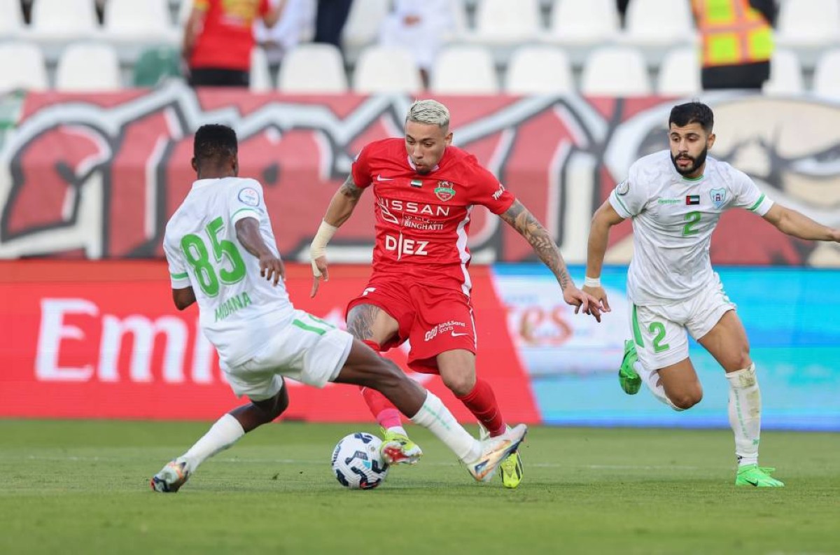 دبا الحصن وشباب الأهلي