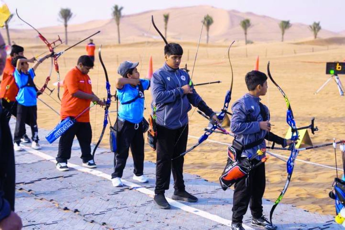 1062 رياضياً ورياضية في «المدام للألعاب الصحراوية»
