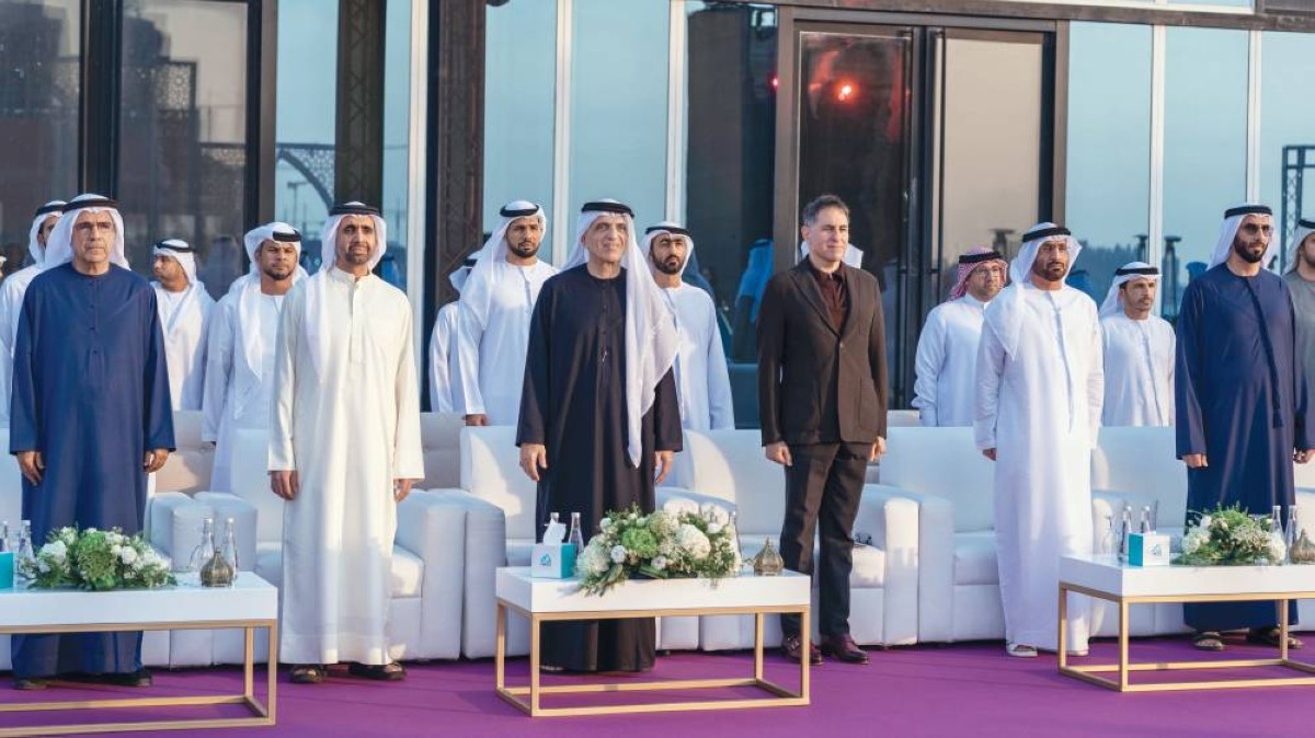 سعود بن صقر خلال الحفل