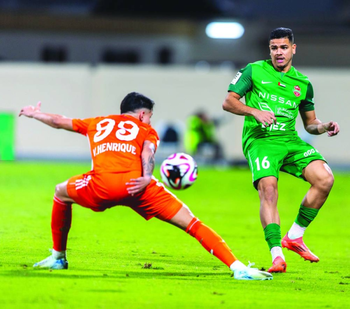شباب الأهلي يتحدى طموح عجمان.. والوحدة يبحث عن عودة الانتصارات أمام خورفكان