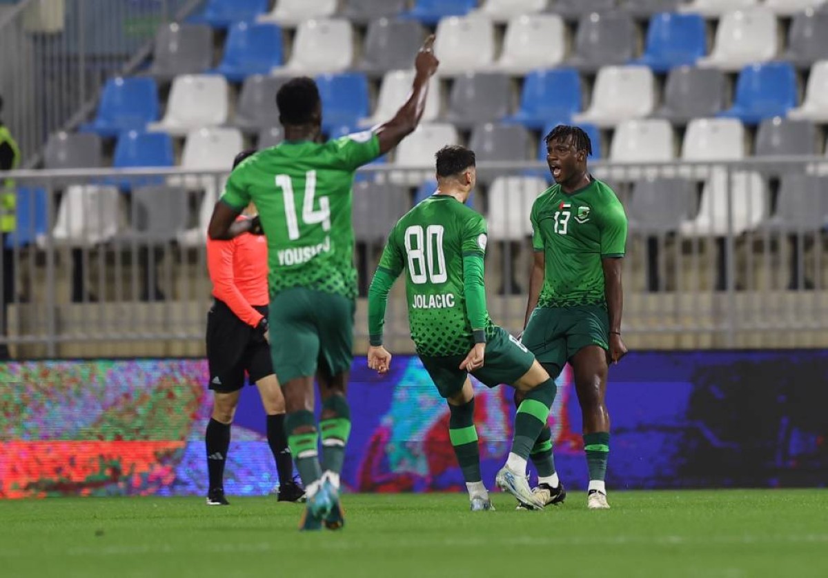 الجزيرة يستعيد النغمة ويمطر مرمى العروبة بالخمسة في مباراة الأهداف التسعة