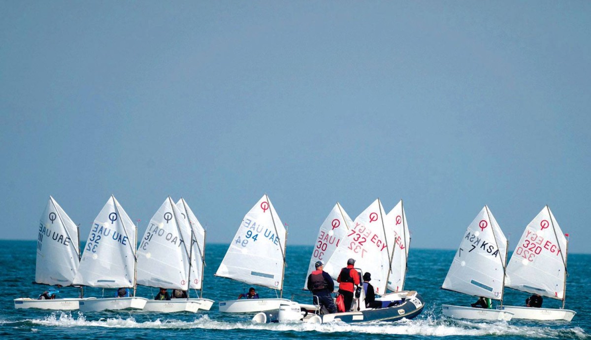 جانب من منافسات البطولة 
