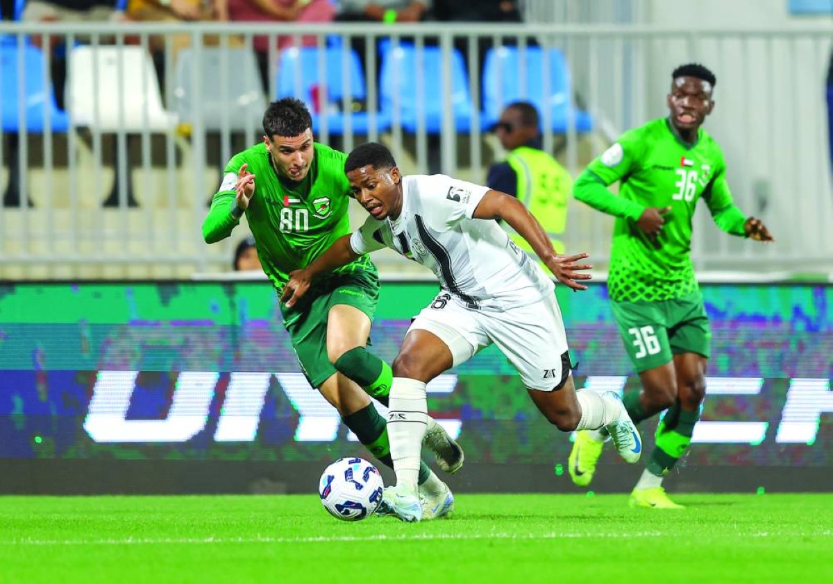 الجزيرة والعروبة قدما مباراة حافلة بالأهداف | تصوير: زيشان أحمد