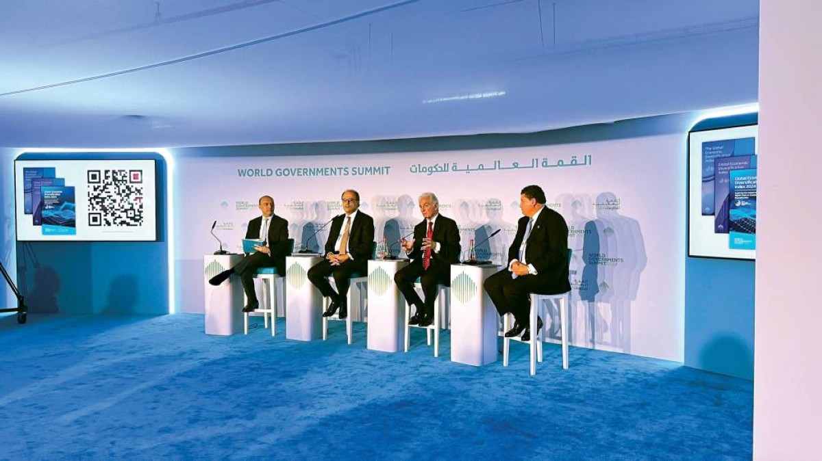 خلال إطلاق أحد تقارير الكلية ضمن فعاليات القمة العالمية للحكومات