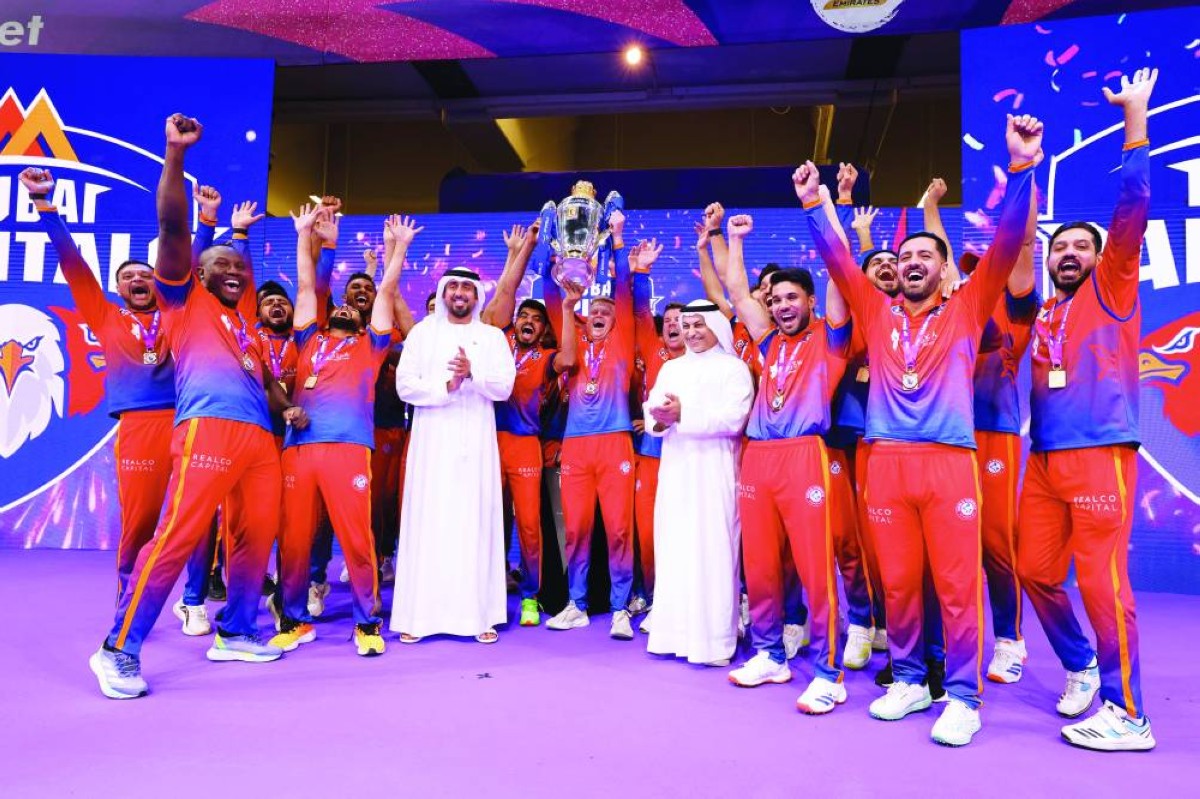دبي كابيتالز بطل «موانئ دبي العالمية للكريكيت»