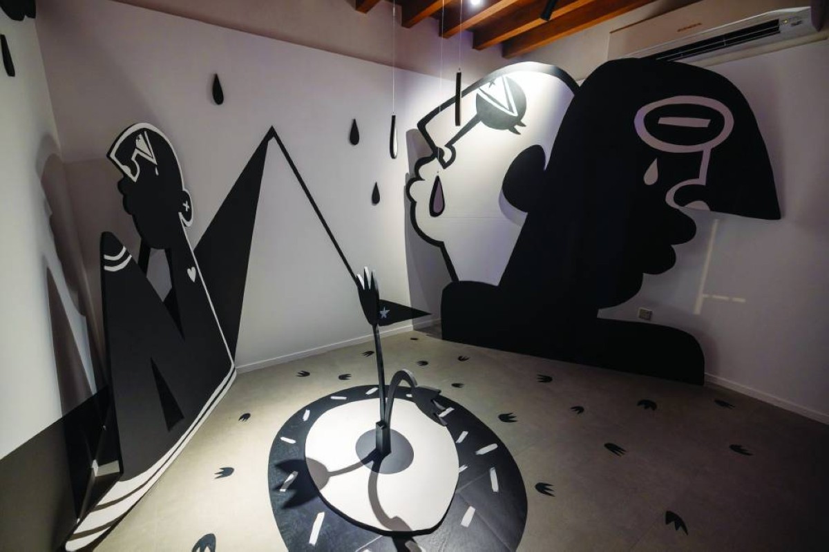 كوكبة من الفنانين العالميين يعرضون أعمالهم في المهرجان