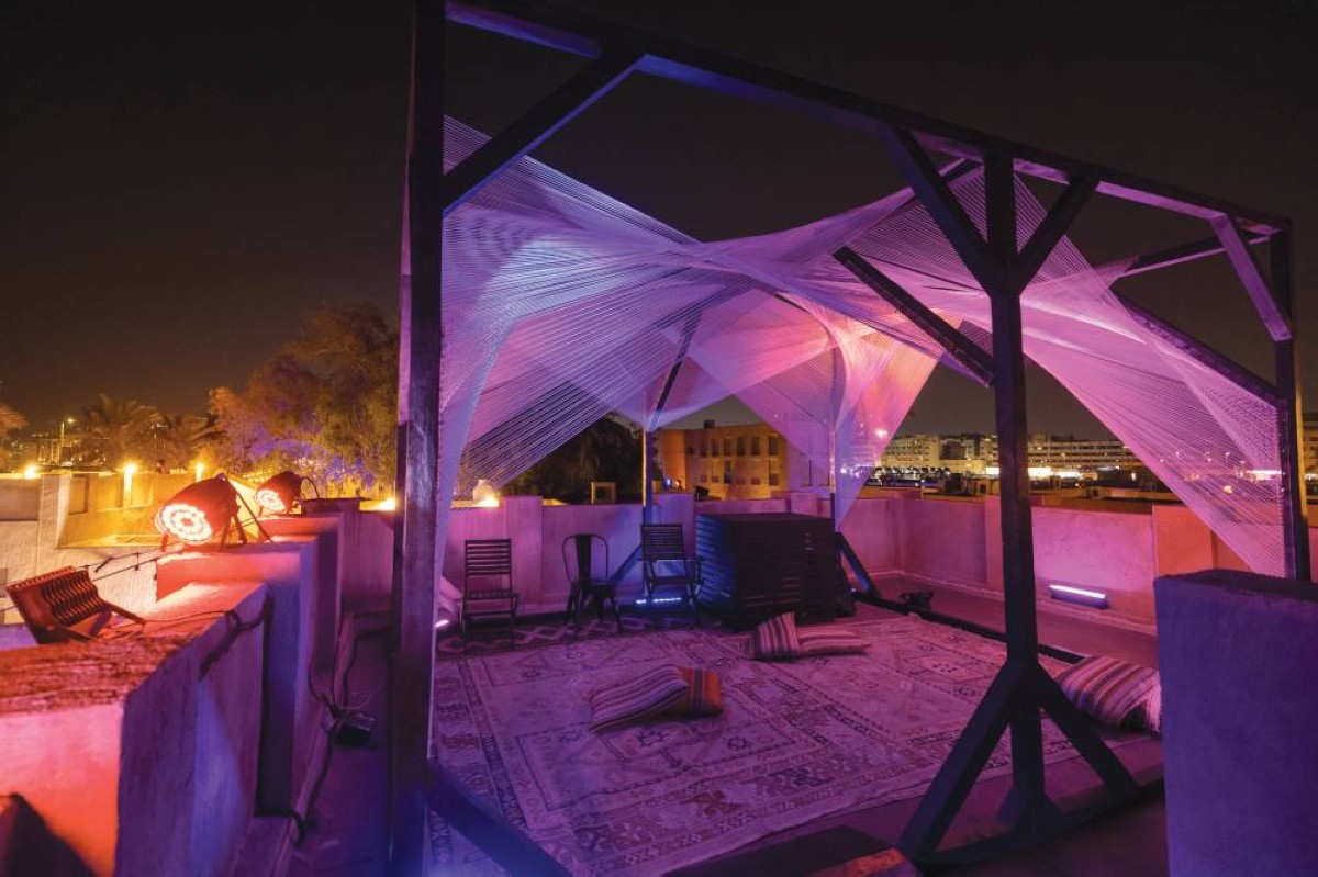 أعمال فنية متنوعة في المهرجان