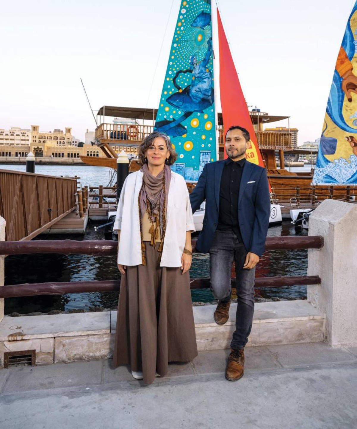 غادة مهدي وهيرمان فرنانديز