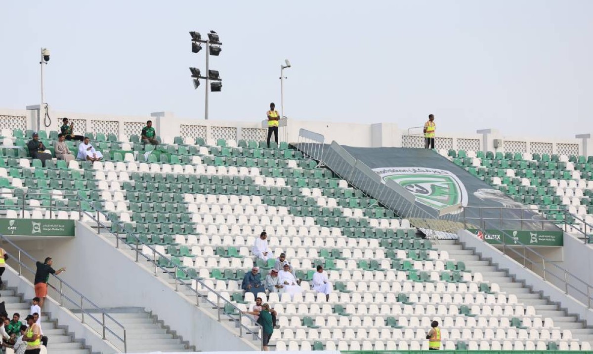 khorfakkan vs al orrooba playing at khorfakkan stadium photos by Zeeshan Ahmed