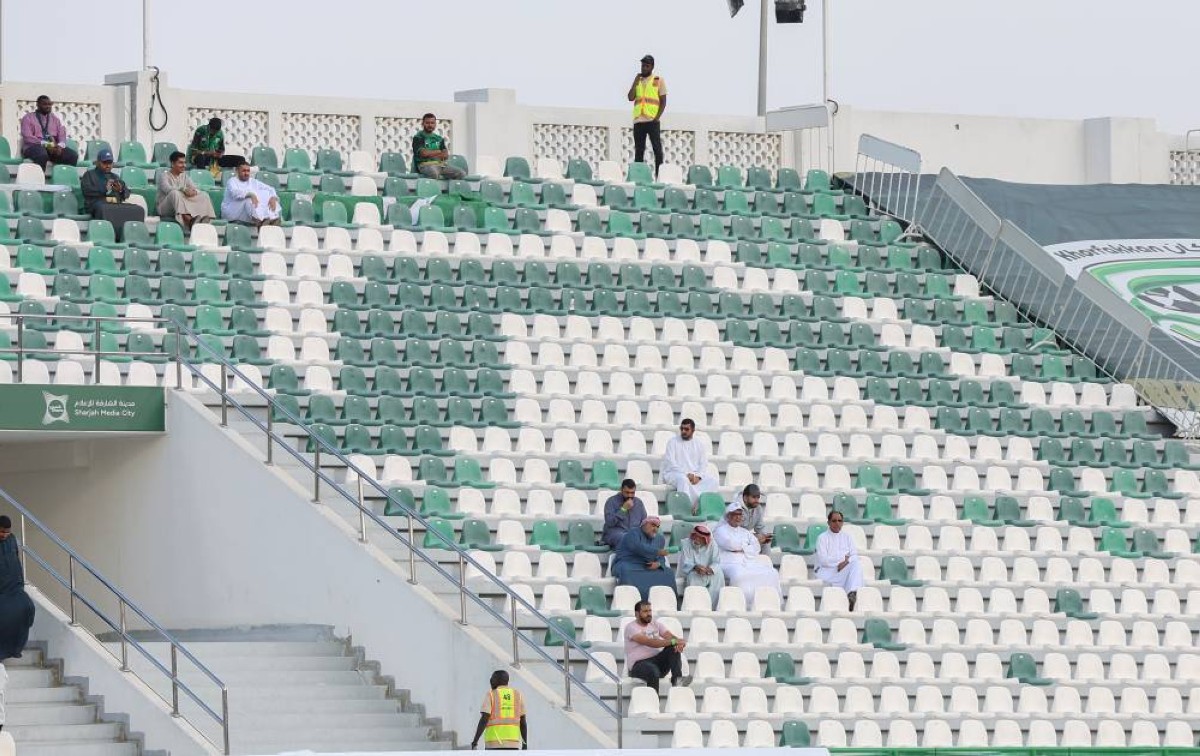 khorfakkan vs al orrooba playing at khorfakkan stadium photos by Zeeshan Ahmed