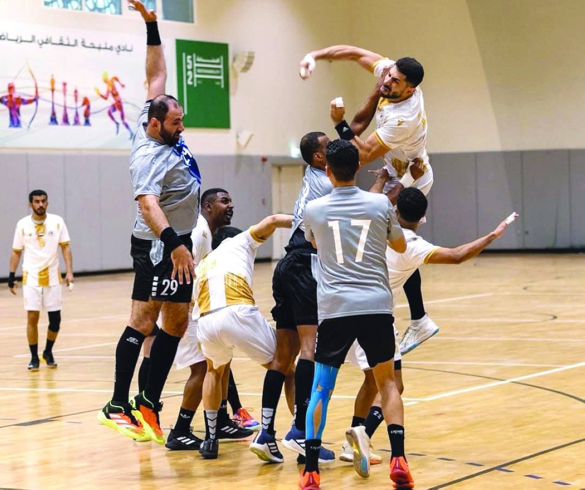 فوز الشارقة والوصل وتعادل مليحة مع النصر في سادس جولات دوري اليد