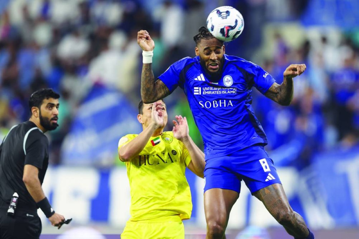 من لقاء الديربي بين النصر والوصل