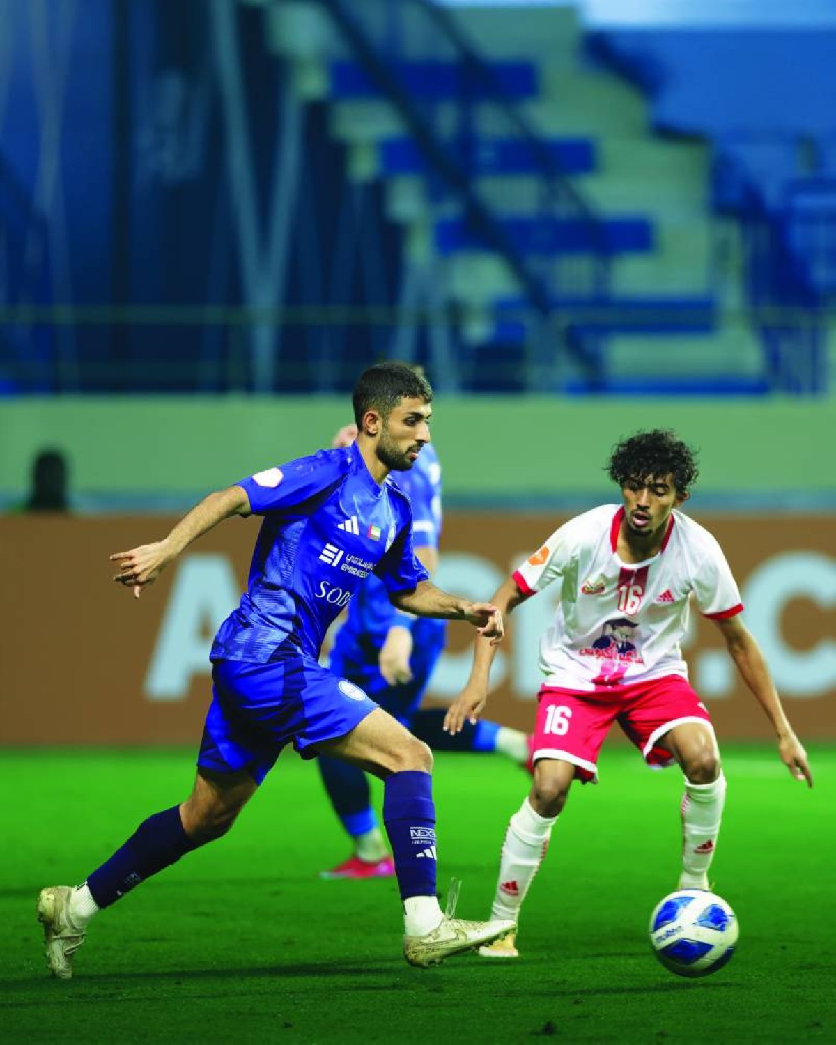 جانب من لقاء النصر وأهلي صنعاء