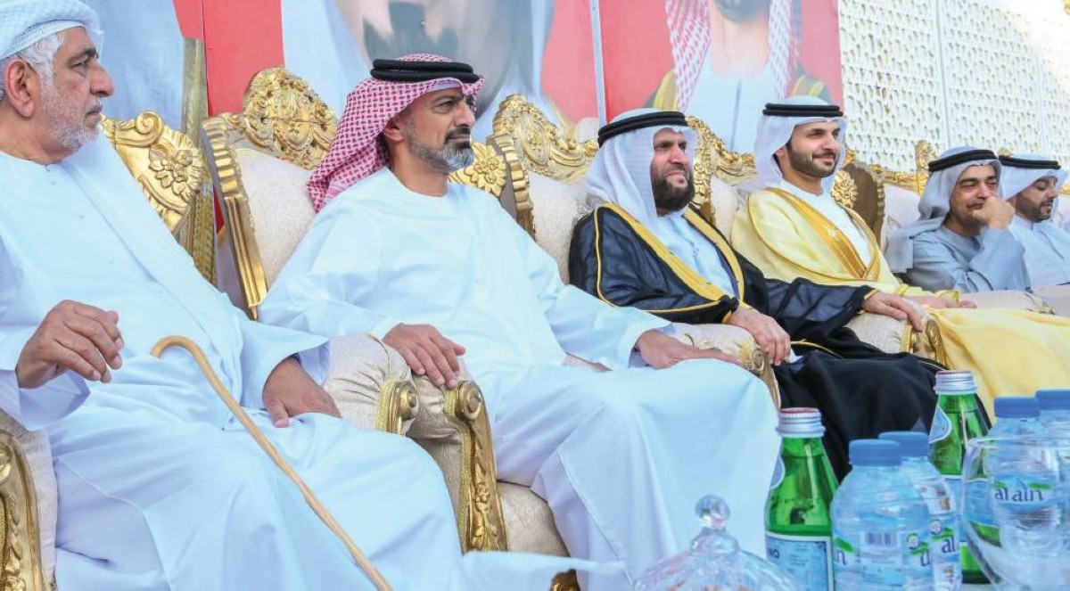 عمار النعيمي خلال الحفل