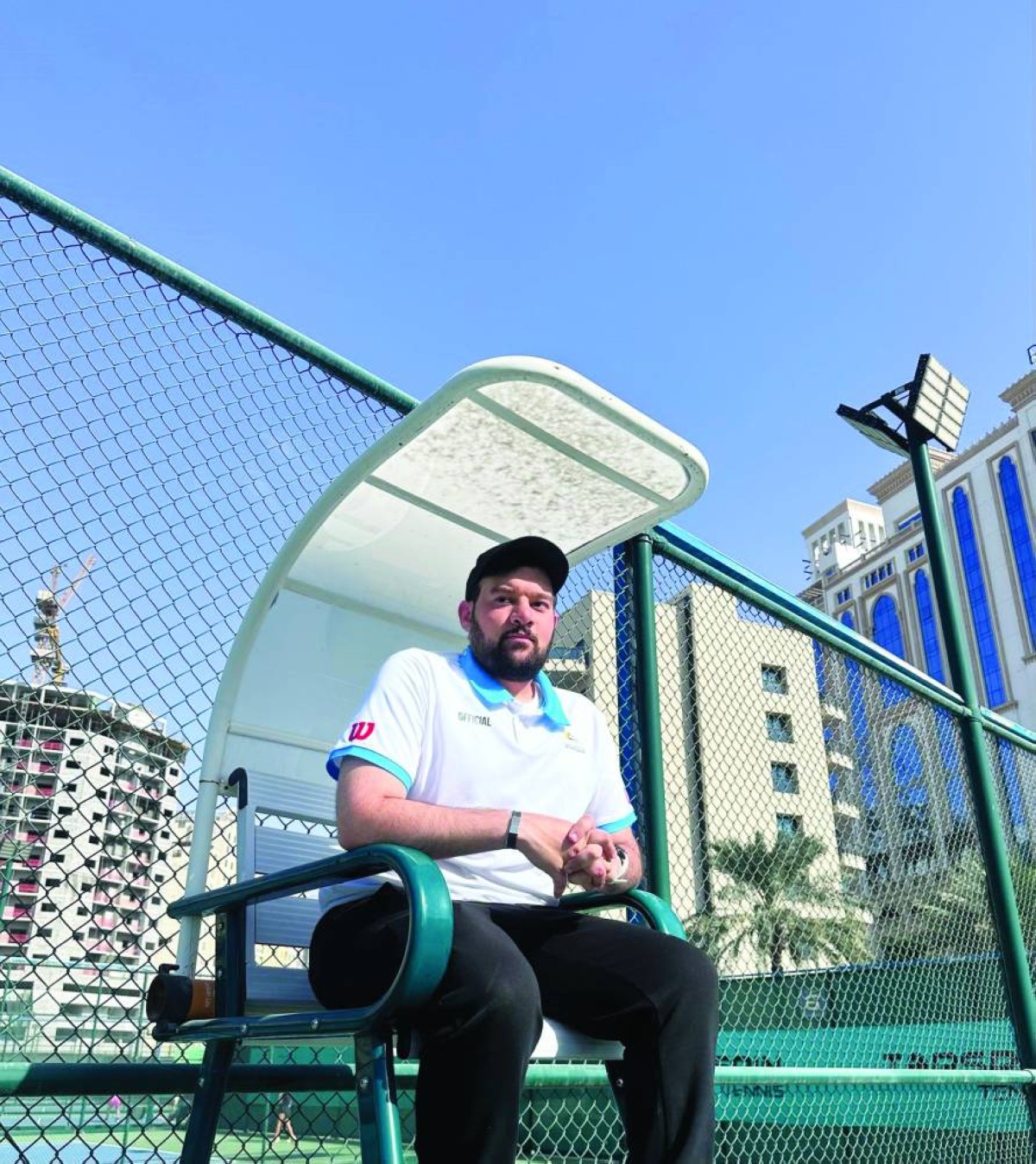 ثامر مجدي حكم مواطن في عالم التنس