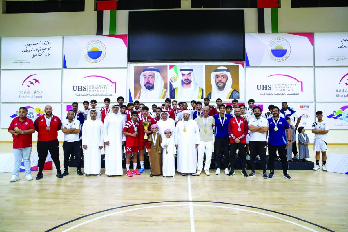 أشبال الشارقة «ب» أبطال دوري كرة اليد