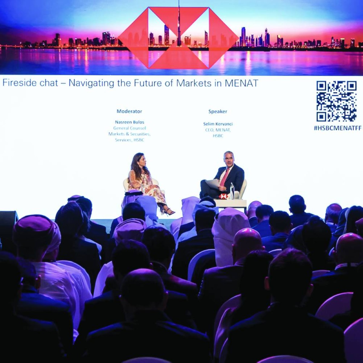 سليم كيرفنجيه خلال اللقاء في دبي | من المصدر