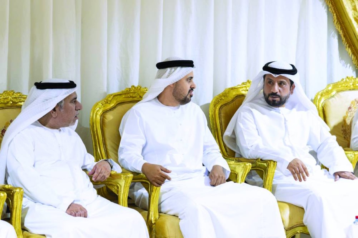 ذياب بن محمد خلال العزاء