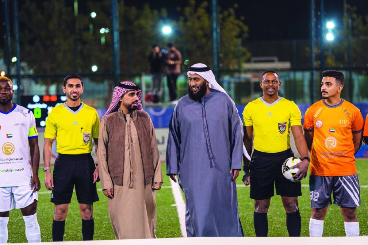 18 هدفاً في انطلاقة دورة حكومة عجمان الرمضانية