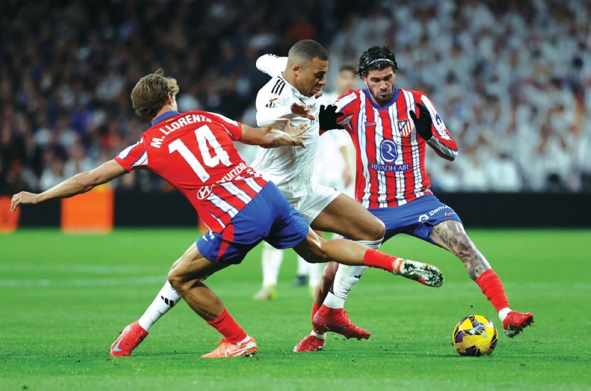 ديربي ساخن بين ريال وأتليتيكو مدريد