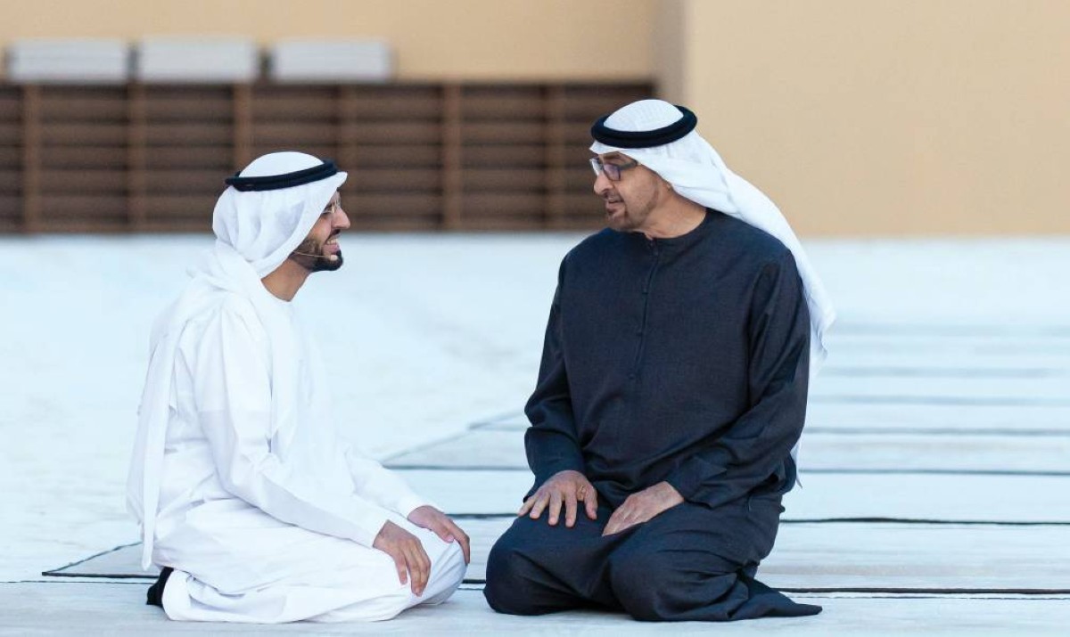 رئيس الدولة في حديث مع عمر الدرعي