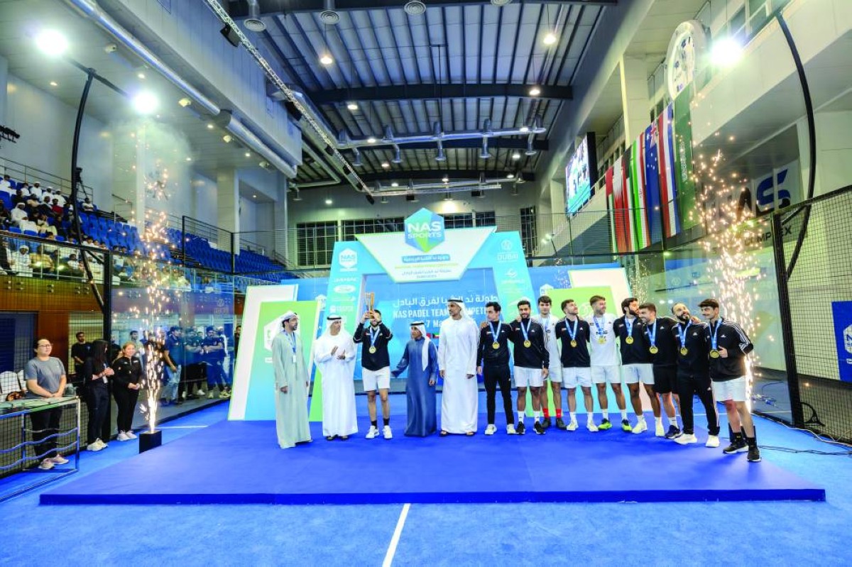 منتخب الإمارات بطلاً لـ«فرق البادل» في دورة ند الشبا سعيد بن مكتوم : عين الإمارات على كأس العالم
